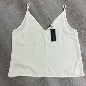 Cream White Cami Size L (Large)
